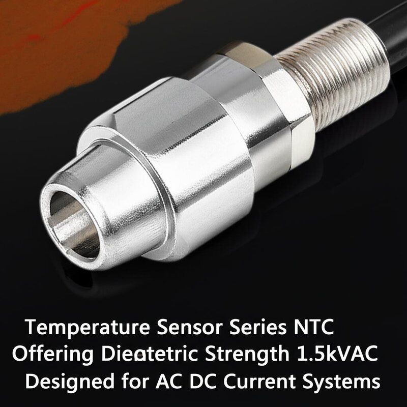 Temperatuursensor serie NTC Temperatuursensor met een dielectrische sterkte van 1,5 kVAC Ontworpen voor wisselstroomstroomsystemen